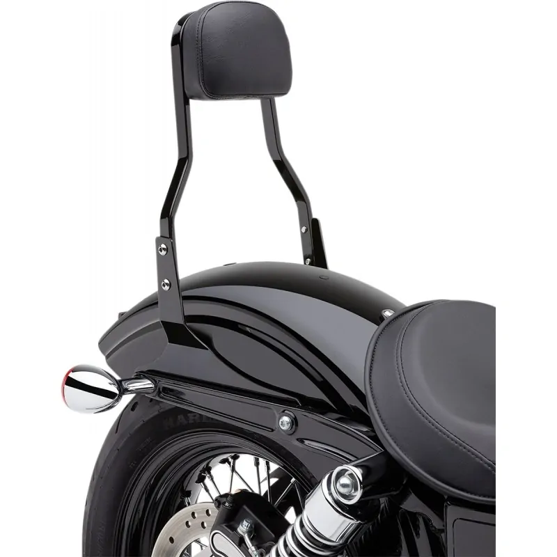 Oparcie pasażera, czarne, niskie Harley Sportster XL od 2004 roku