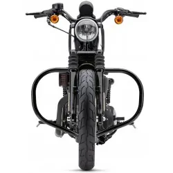 Czarny gmol COBRA o średnicy 32 mm Harley Sportster XL od 2004 roku
