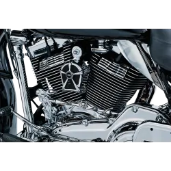 Chromowana osłona świec  Harley-Davidson Touring 1999-2016 / KY-7260
