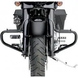 Czarny motocyklowy gmol Multibar, Harley Touring od 97 roku