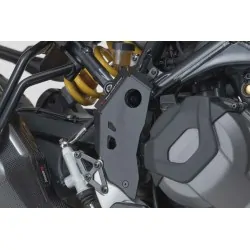Czarna osłona ramy do Ducati DesertX (22-) SW-Motech / SCT.22.995.10001/B