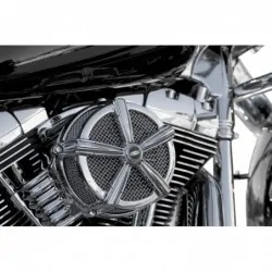 Chromowany filtr powietrza Mach 2 Harley Davidson / KY-9455