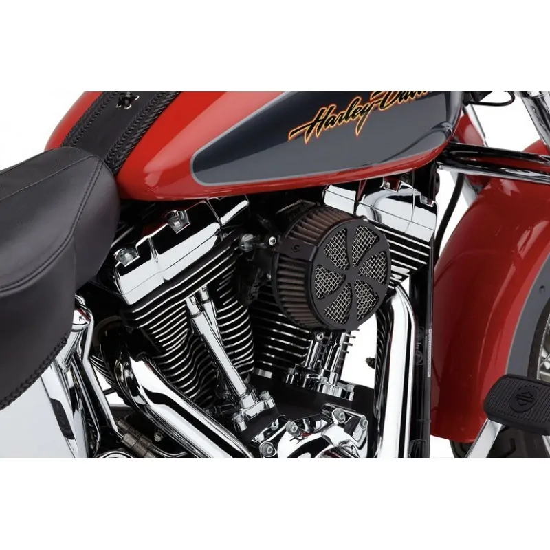 Czarny, motocyklowy filtr powietrza  Sportster / COBRA 606-0103-01B