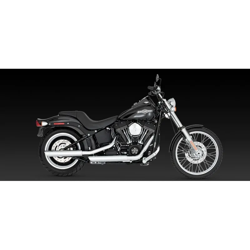 Motocyklowy tłumik Twin Slash 3" Slip - Ons / V16835 -1