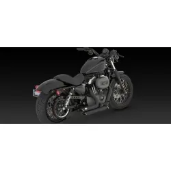 Motocyklowy układ wydechowy Shortshots Staggered Black / V47219