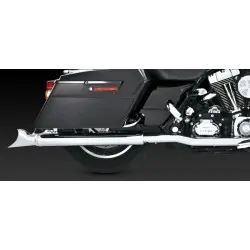 Motocyklowe kolektory Dresser Duals - chromowane '95-'08 Touring H-D / V16799