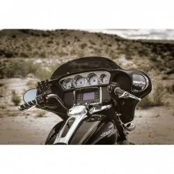 Chromowana nakładka Tri-Line na liczniki Harley Davidson / KY-7284 - pogląd