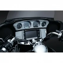 Chromowana nakładka na radio do motocykli Harley Davidson / KY-7240